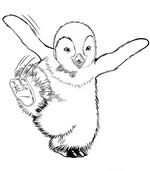 coloring page Happy Feet